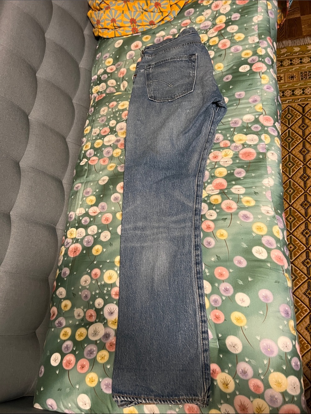 Levi's Women's Medium Blue Straight-Leg Jeans